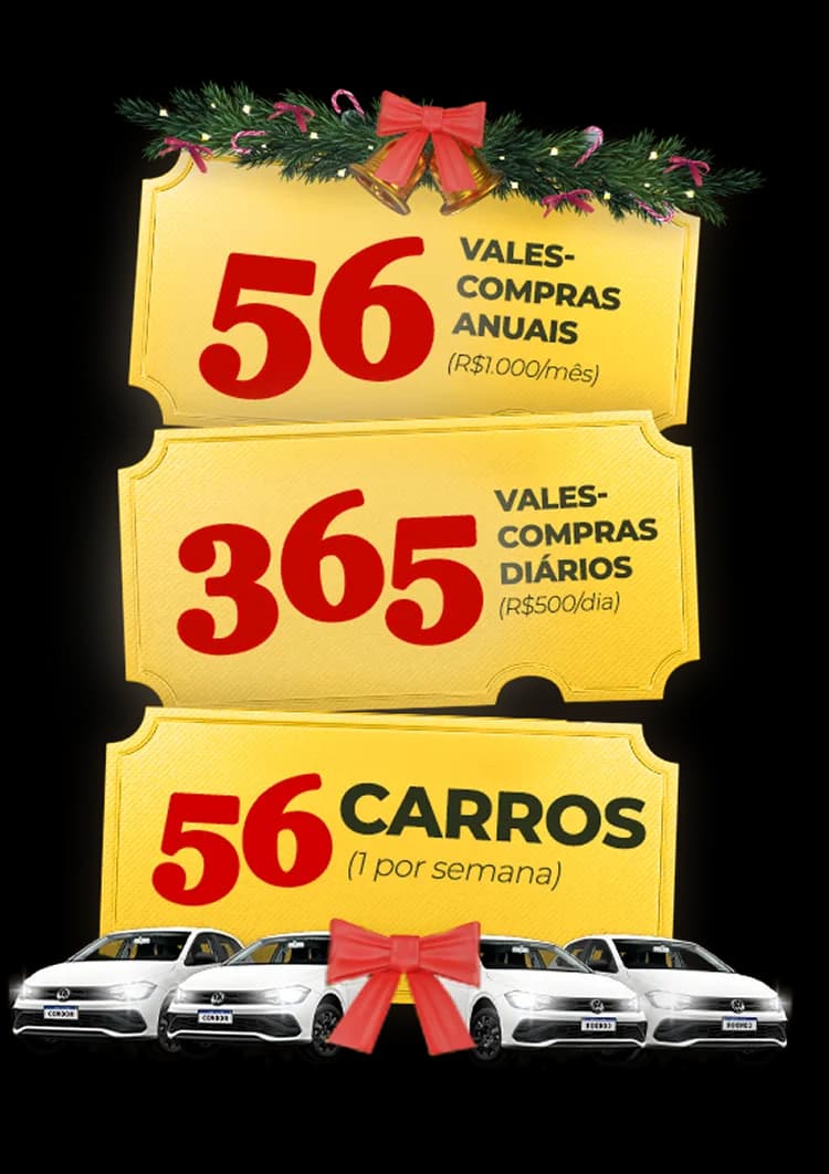 imagem ilustrativa banner prêmios natal condor